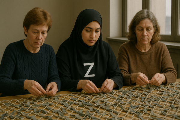 Z на хиджабах: в РФ призвали мигранток доказать преданность стране