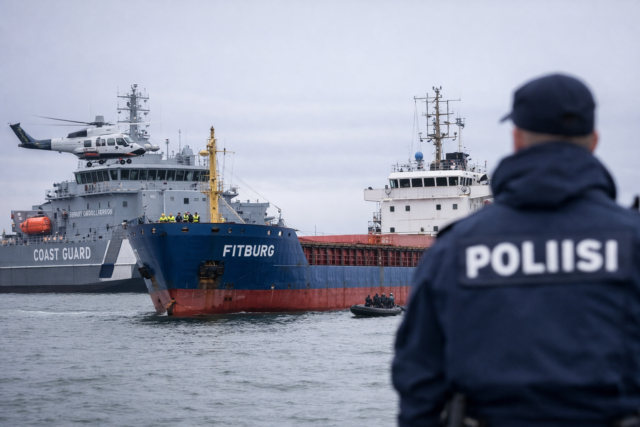 Кабель раздора: Финляндия под Новый год задержала судно, идущее из России